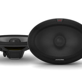 Alpine R-S69.2 6x9 Inch Car Speaker<br/>600W Peak, 200W RMS R-Series 6x9 Inch Coaxial 2-Way Speakers