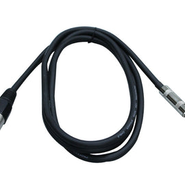 MR DJ CQXM6 6' Pro PA DJ Karaoke XLR Male to 1/4" TS Mono Male Plug Speaker Wire Cable