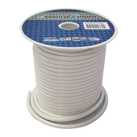 American Terminal ATPW10-100W 10GA 100' White Primary Remote Power Ground Wire