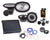 Alpine BBX-F1200 Amplifier & 6X9" Component & 5.25" Speakers & AMP Kit Bundle