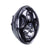 Saddle Tramp BC-561B Round Motorcycle Headlights with Black Face and Partial Halo - 5.6 Inch, 8 LED
