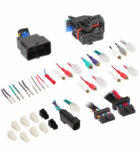 Saddle Tramp BC-9715 DSP and Add an Amp Harness - Compatible Fits for Harley-Davidson® FLH/FLT 2014-2023.5