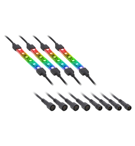Saddle Tramp BC-CHASE-4PC 4-Piece Chasing LED Motorcycle Strip Light Expansion Pack