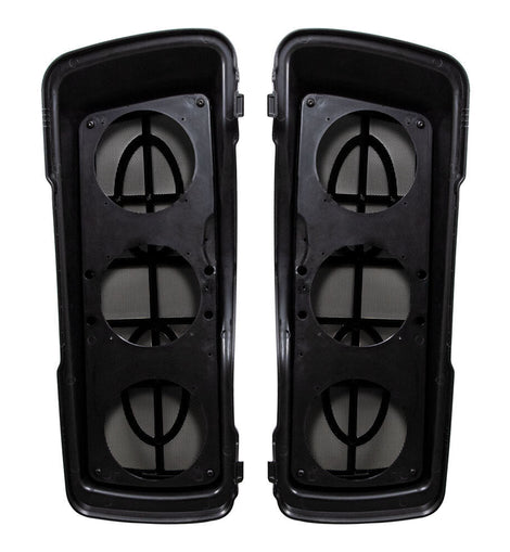 Saddle Tramp BC-HD365-1 Saddlebag Lid Triple Speaker Adapter - Compatible Fits for Harley-Davidson 1993-2013