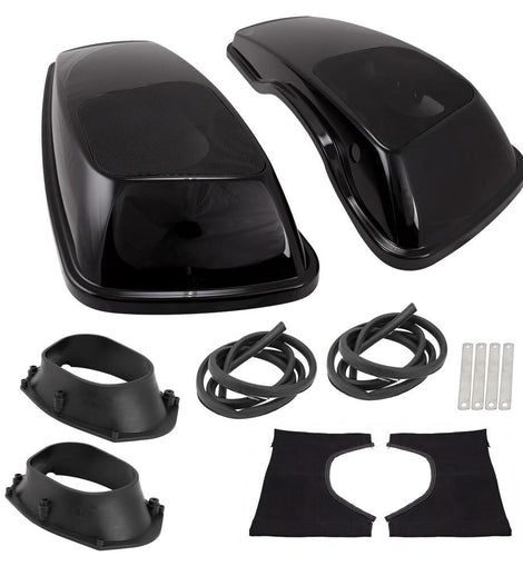 Saddle Tramp BC-HD69-14U Rushmore® CVO Saddlebag Lid with 6x9