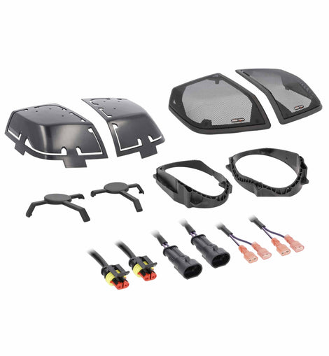 Saddle Tramp BC-HDC69-2 Cut-In Saddlebag Lids - Compatible Fits for Select Harley-Davidson® Models 2014-2023.5