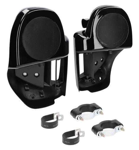 Saddle Tramp BC-HDLFSP2 Lower Vented Fairings with Speaker Housing - Compatible Fits for Harley-Davidson® Air Cooled Touring Models 1997-2023.5