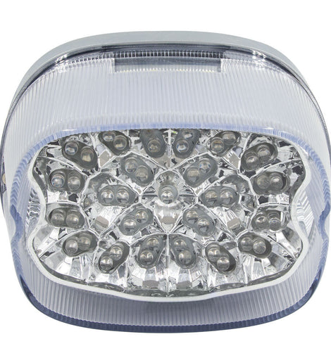 Saddle Tramp BC-HDTL4 Clear Replacement Tail Light with Turn Signals - Harley Davidson 1999-2016