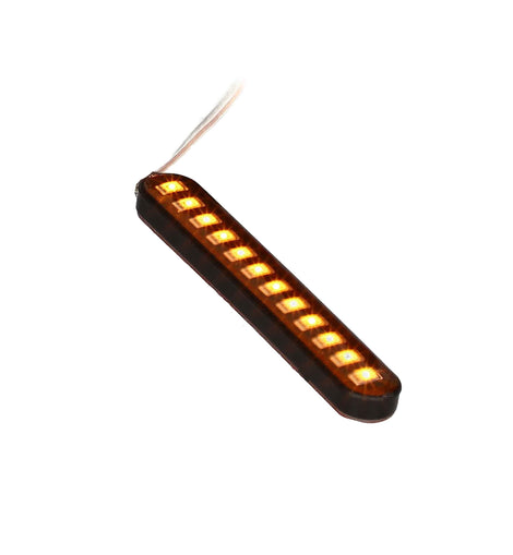 Saddle Tramp BC-STS3 Amber Sequential Turn Signal - 3 Inch, 12 LED, Set of 2