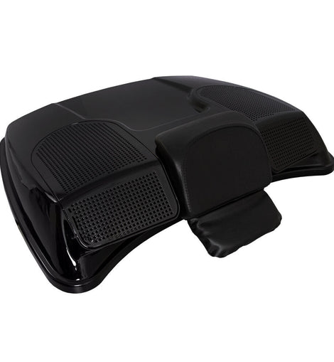 Saddle Tramp BC-TP6914U Tour-Pak style Lid with Speaker Adapters - Compatible Fits for Select Harley-Davidson® Models 2014-2023.5