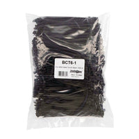 Install Bay BCT6-1 Black Cable Tie - 6 Inch, Package of 1000