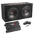 Cerwin Vega BKX212S XED Series Dual 12" Sealed Enclosure & Amplifier Bass Package