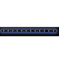 Heise HE-B350-BLK 5050 Blue/Black Light Strip with Black Base - 3 Meter, 60 LED, Bulk
