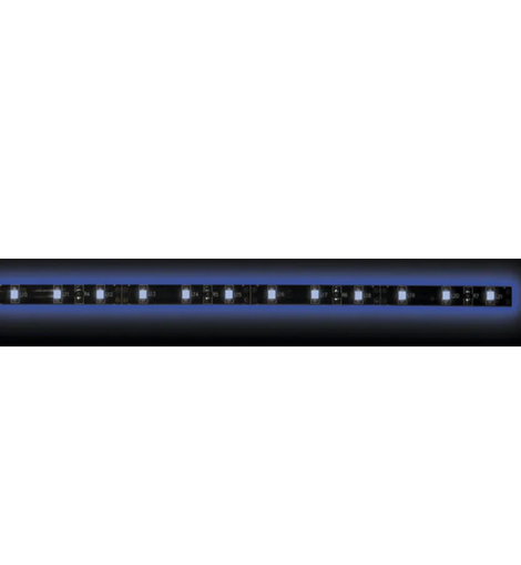 Heise HE-B350-BLK 5050 Blue/Black Light Strip with Black Base - 3 Meter, 60 LED, Bulk