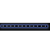 Heise HE-B350-BLK 5050 Blue/Black Light Strip with Black Base - 3 Meter, 60 LED, Bulk
