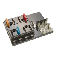 Install Bay BLC-108-G Fuseblock ATC 8 Position with Grounding Pad