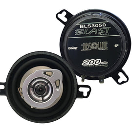 Absolute BLS-3050 3.5" 2-Way 200 Watts Full Range Coaxial Car Speakers