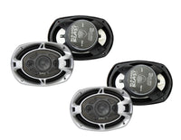2 Pair Absolute BLS-6904 6 x 9" Blast Series 4 Way Car Speakers 800 Watts