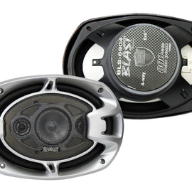 Absolute U.S.A BLS-6904 Car Speaker<br/> 6" X 9" 4-Way 800W High-Quality Car Stereo Full Range Coaxial Speakers