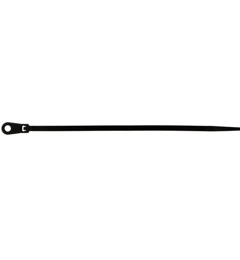 Install Bay BMCT6 Mounting Hole Cable Tie - 6 inch 40 lb - Package of 100