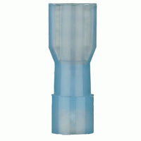 Install Bay BNFD110F Blue Nylon Female Quick Disconnect 16-14 Gauge .110