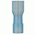 Install Bay BNFD110F Blue Nylon Female Quick Disconnect 16-14 Gauge .110
