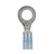 Install Bay BNRT14 Blue Nylon Ring Terminals 16-14 GA 1/4 inch - Package of 100