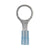 Install Bay BNRT38 Blue Nylon Ring Terminals 16-14 GA 3/8 inch - Package of 100