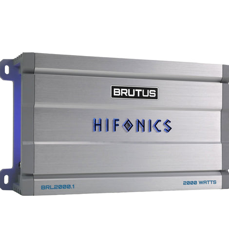 Hifonics BRL2000.1 BRUTUS BRL 2000 Watt Mono Block Amplifier