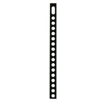 Install Bay BS9BK Metal Mounting Backstrap 9 Inch Black Powder Coated - Each