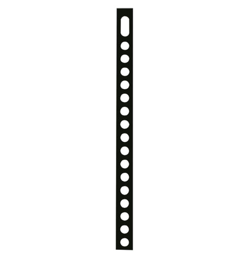 Install Bay BS9BK Metal Mounting Backstrap 9 Inch Black Powder Coated - Each