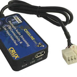 Crux BTS-TY1 Bluetooth Interface, Stream music through the factory radio in select 1998-11 Toyota vehicles