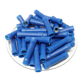 16-14 Gauge AWG Blue Insulated Crimp Terminals Crimping Connectors 100 Pcs