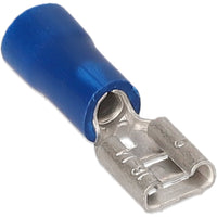 Install Bay BVFD187 Blue Vinyl Female Quick Disconnect 16-14 Gauge .187