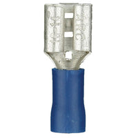 Install Bay BVFD205 Blue Vinyl Female Quick Disconnect 16-14 Gauge .205