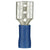 Install Bay BVFD205 Blue Vinyl Female Quick Disconnect 16-14 Gauge .205