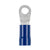 Install Bay BVRT614 Blue Vinyl Ring Terminal 6 Gauge 1/4 Inch - Package of 25