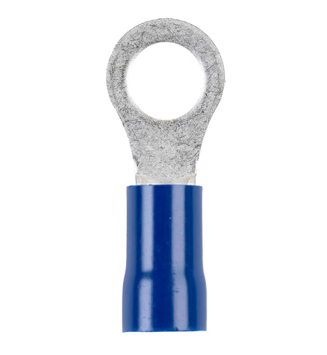 Install Bay BVRT638 Blue Vinyl Ring Terminal 6 Gauge 3/8 Inch - Package of 25