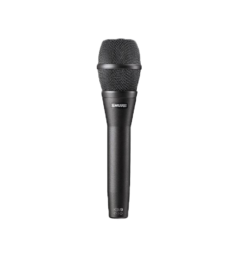 SHURE Black KSM9 CG Handheld Condenser Microphone