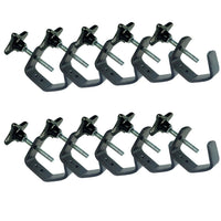 10 MR DJ CL35 Universal Multi-Purpose C Clamp Light Mounting Lighting Truss Mounts