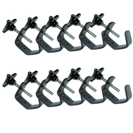 10 MR DJ CL35 Universal Multi-Purpose C Clamp Light Mounting Lighting Truss Mounts