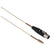MOGAN CABLE-BG-1AK 1.2 mm Cable Beige,3 Pin Mini XLRF(TA3FX) , for AKG,AUDIX, wireless