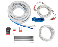 Cerwin Vega CAKM82 8 Gauge Complete Waterproof Amp Kit, 20ft. With RCA, Speaker Cable