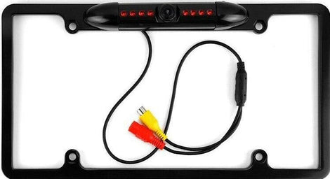 For Alpine X009-GM X009GM X009 Night Vision Color Rear View Camera Metal Black Frame