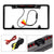 Black Backup Camera Rear View License Plate for SOUNDSTREAM Car Radio