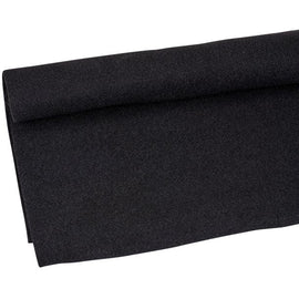 MR DJ DC150BK 150' L X 4' W Black Carpet for Speaker Subwoofer Enclosure Boxes