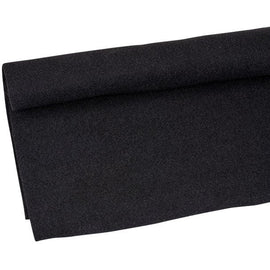 Black Color Upholstery Durable Un-Backed Automotive Carpet 48" Wide By 7Yard