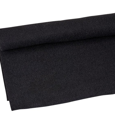 MR DJ DC20BK 20' Black Carpet for Speaker Sub Box RV Boat Marine Car Trunk Liner PA DJ Speaker Upholstery Liner Carpet