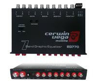 Cerwin-Vega EQ-770 7-Band Graphic EQ with Parametric E Auxiliary Input
