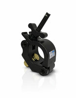 Galaxy Stage GS-C102P Standard Half Coupler Clamp Black Heavy-Duty Aluminum Truss Mount Clamp